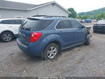 2012 Chevrolet Equinox 1lt Blue vin: 2GNFLEEK3C6154603