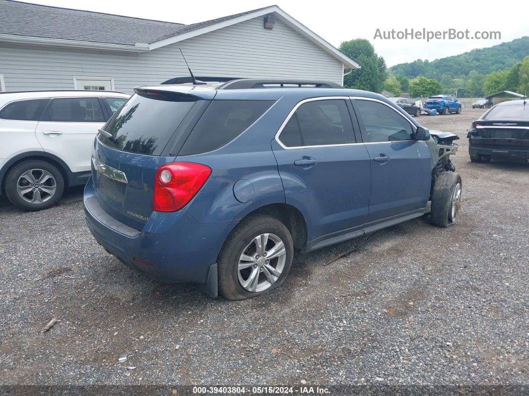 2012 Chevrolet Equinox 1lt Blue vin: 2GNFLEEK3C6154603