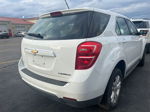 2016 Chevrolet Equinox Ls White vin: 2GNFLEEK3G6171732