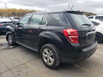 2016 Chevrolet Equinox Ls Черный vin: 2GNFLEEK3G6358789