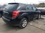 2016 Chevrolet Equinox Ls Black vin: 2GNFLEEK3G6358789