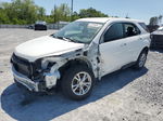 2017 Chevrolet Equinox Ls White vin: 2GNFLEEK3H6144161