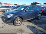 2017 Chevrolet Equinox Ls Blue vin: 2GNFLEEK3H6223054