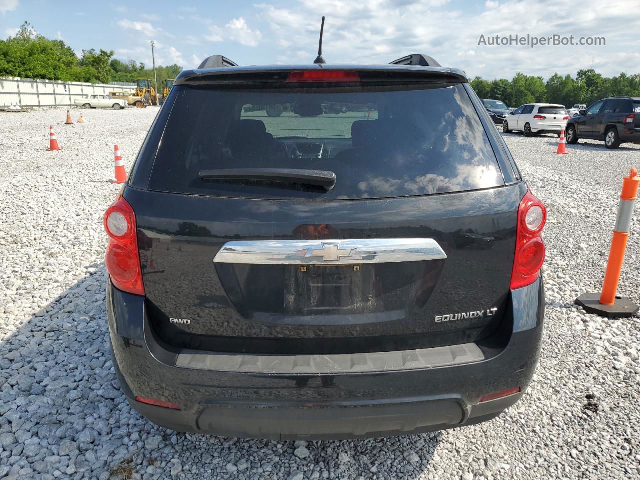 2012 Chevrolet Equinox Lt Black vin: 2GNFLEEK4C6237005