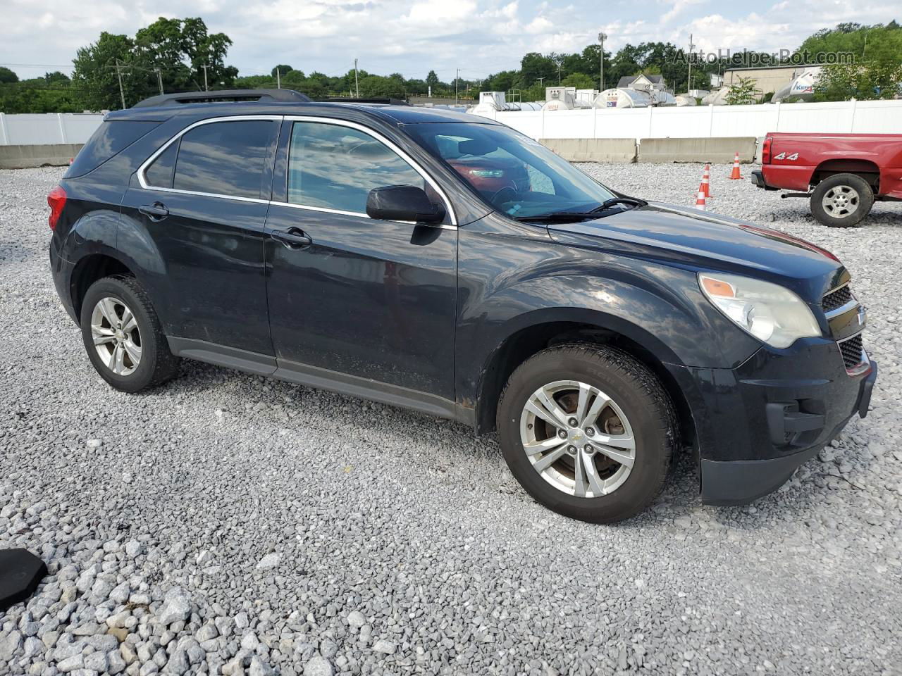 2012 Chevrolet Equinox Lt Black vin: 2GNFLEEK4C6237005