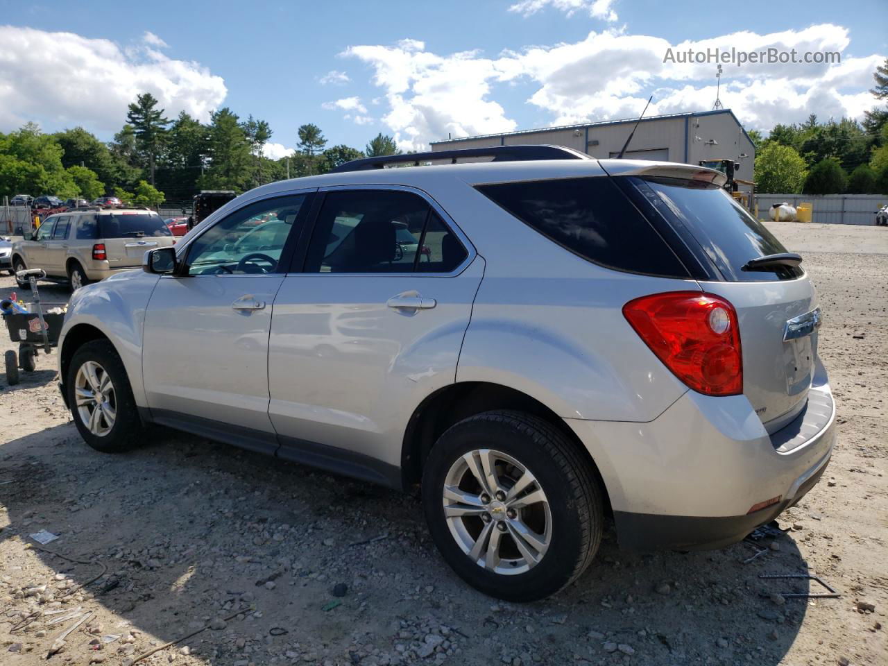 2012 Chevrolet Equinox Lt Silver vin: 2GNFLEEK4C6242141