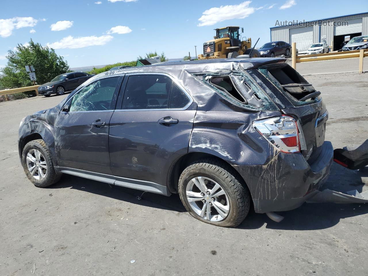 2016 Chevrolet Equinox Ls Gray vin: 2GNFLEEK4G6175028