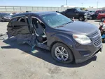 2016 Chevrolet Equinox Ls Gray vin: 2GNFLEEK4G6175028