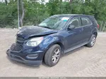 2017 Chevrolet Equinox Ls Dark Blue vin: 2GNFLEEK4H6195278