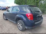 2017 Chevrolet Equinox Ls Dark Blue vin: 2GNFLEEK4H6195278