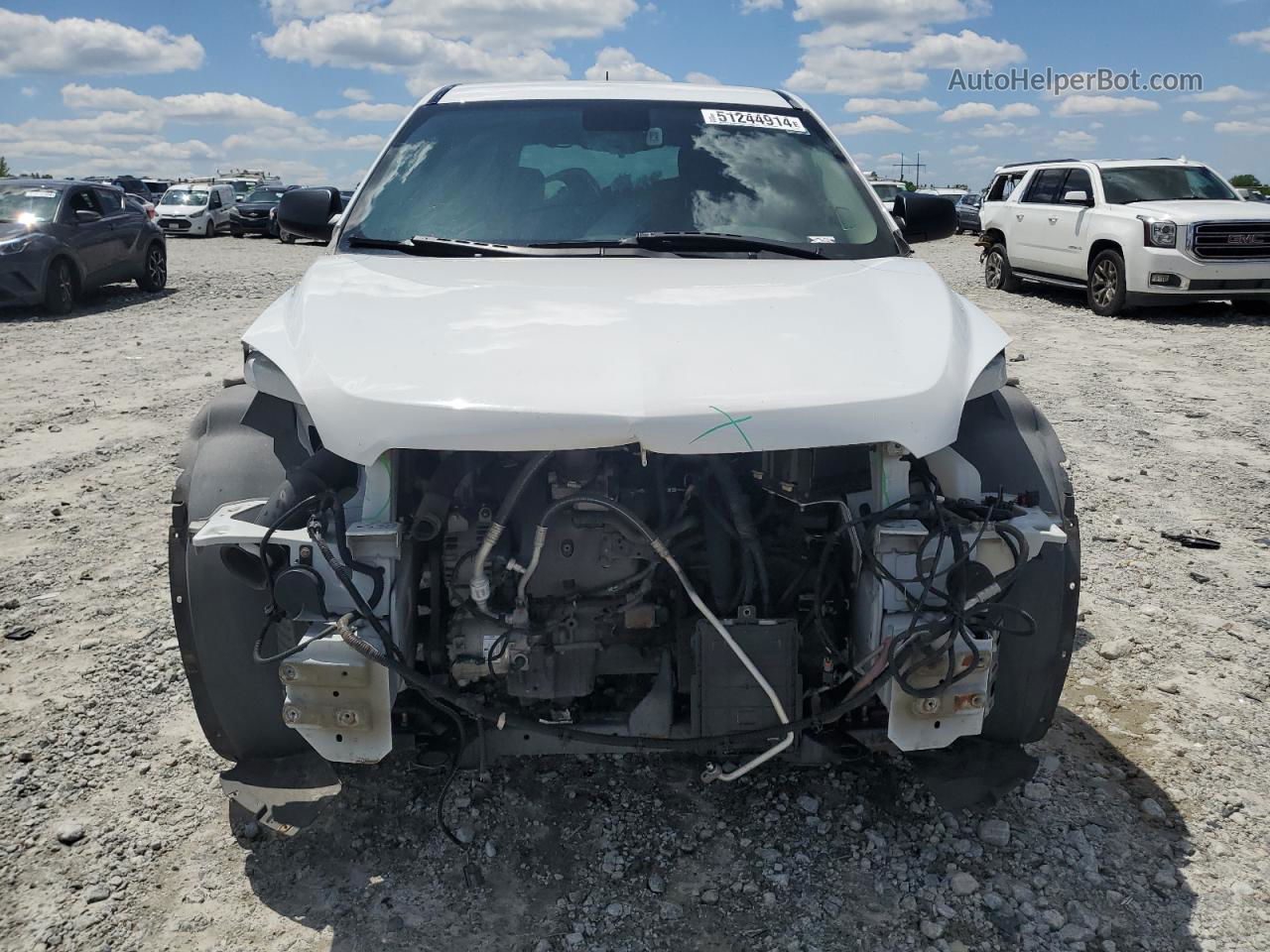 2017 Chevrolet Equinox Ls White vin: 2GNFLEEK5H6307716