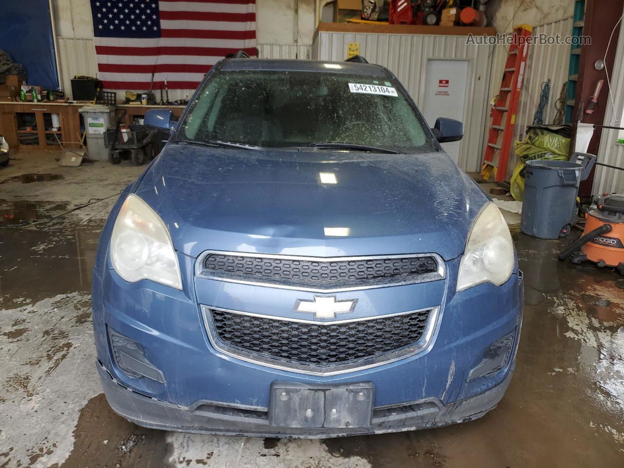 2012 Chevrolet Equinox Lt Синий vin: 2GNFLEEK6C6127105