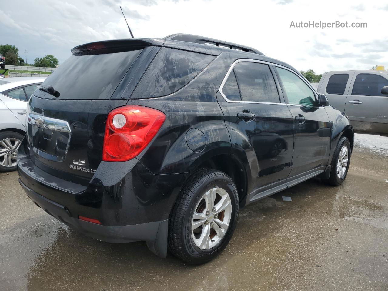 2012 Chevrolet Equinox Lt Black vin: 2GNFLEEK6C6200425