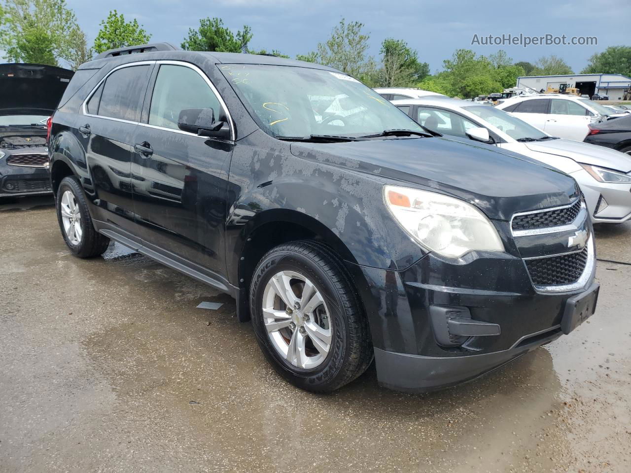 2012 Chevrolet Equinox Lt Black vin: 2GNFLEEK6C6200425