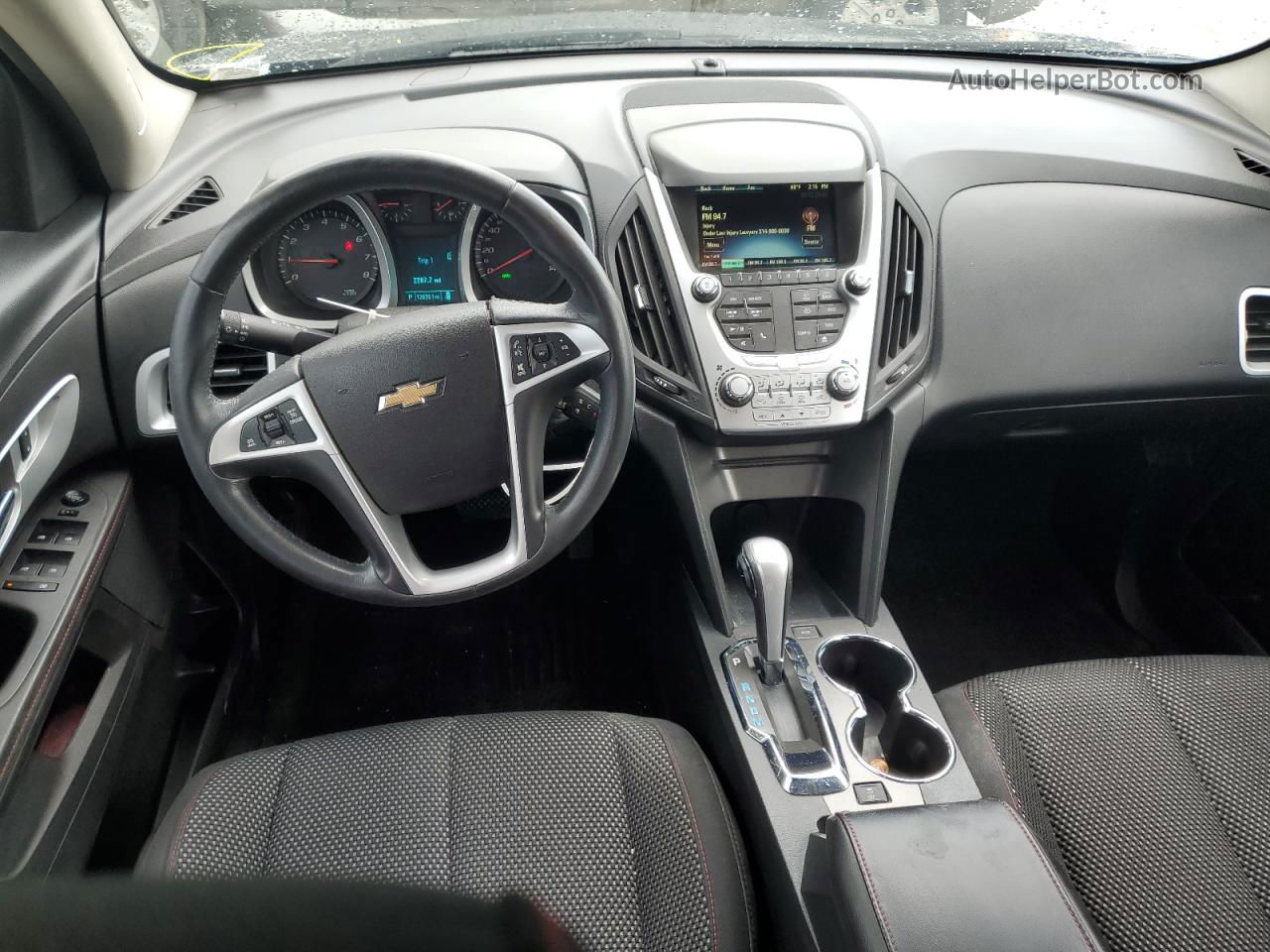 2012 Chevrolet Equinox Lt Black vin: 2GNFLEEK6C6200425