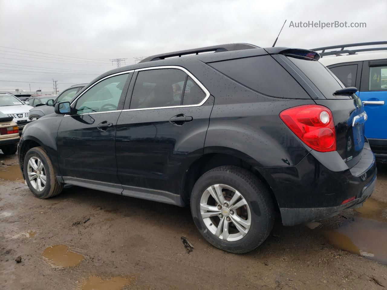 2012 Chevrolet Equinox Lt Black vin: 2GNFLEEK6C6209755