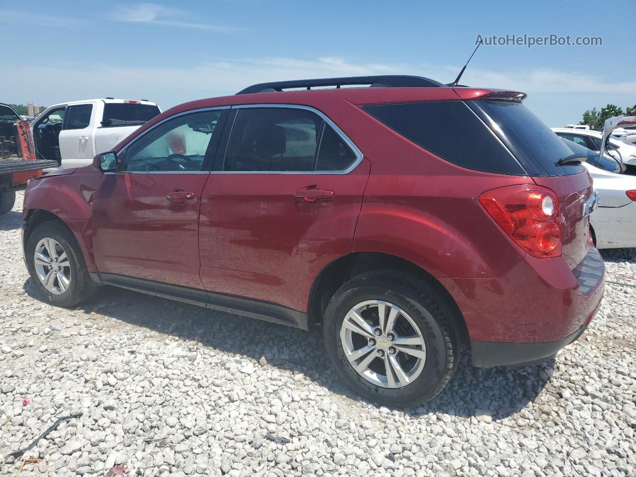 2012 Chevrolet Equinox Lt Burgundy vin: 2GNFLEEK6C6343973