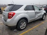 2017 Chevrolet Equinox Ls Серебряный vin: 2GNFLEEK6H6190227