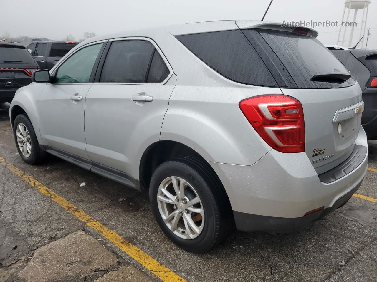 2017 Chevrolet Equinox Ls Серебряный vin: 2GNFLEEK6H6190227