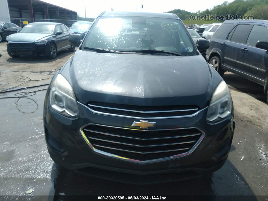 2017 Chevrolet Equinox Ls Gray vin: 2GNFLEEK6H6285712