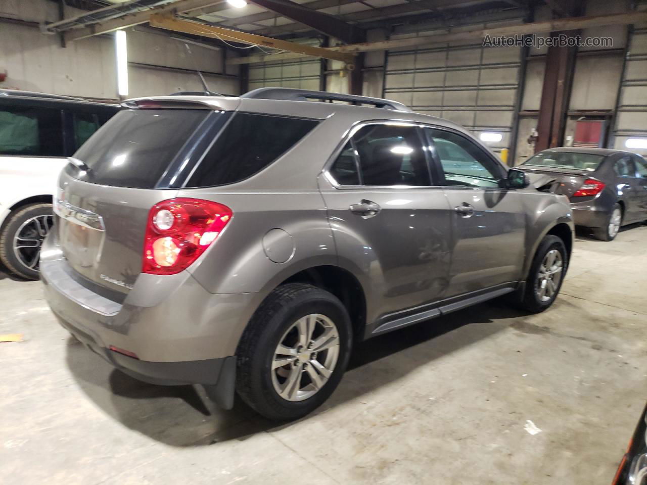 2012 Chevrolet Equinox Lt Gray vin: 2GNFLEEK7C6138176