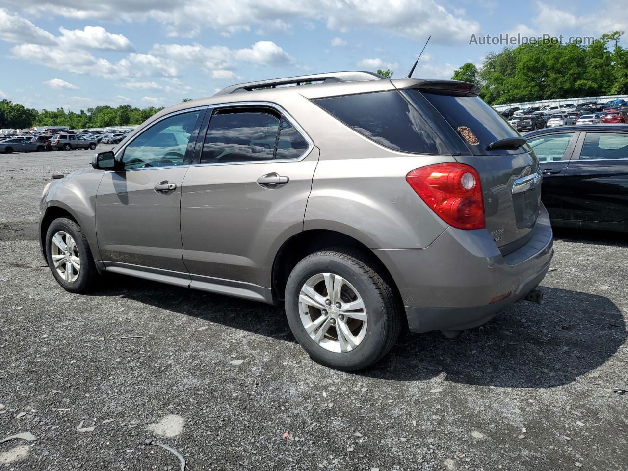 2012 Chevrolet Equinox Lt Gray vin: 2GNFLEEK7C6212664