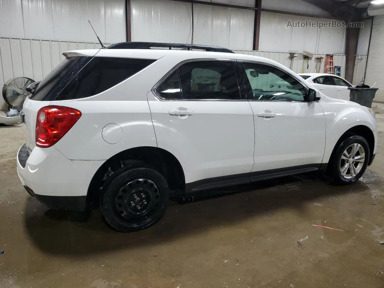 2012 Chevrolet Equinox Lt White vin: 2GNFLEEK7C6331878