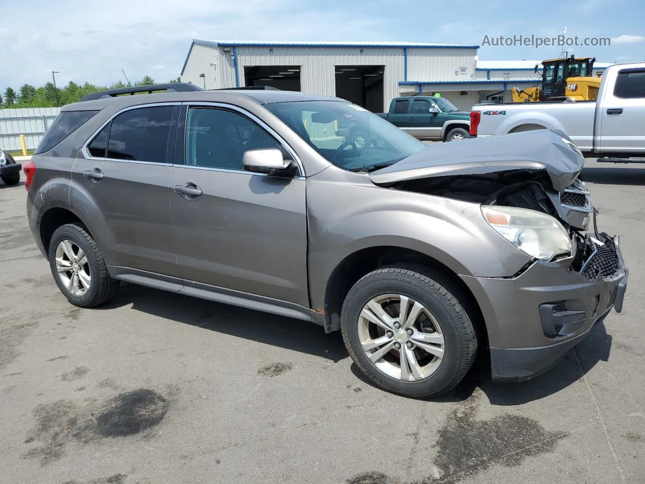 2012 Chevrolet Equinox Lt Gray vin: 2GNFLEEK7C6337728