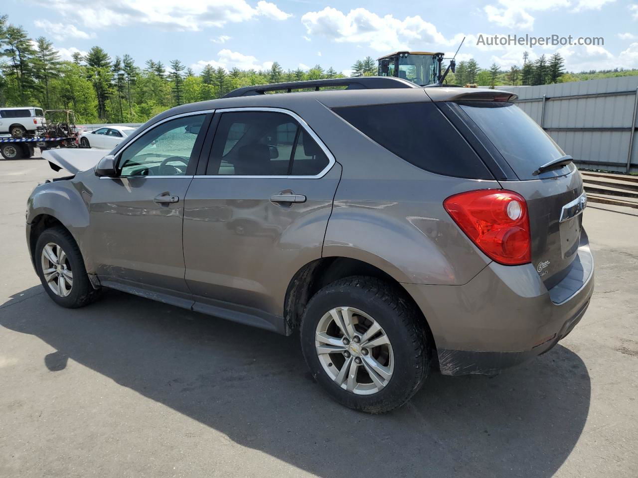 2012 Chevrolet Equinox Lt Gray vin: 2GNFLEEK7C6337728