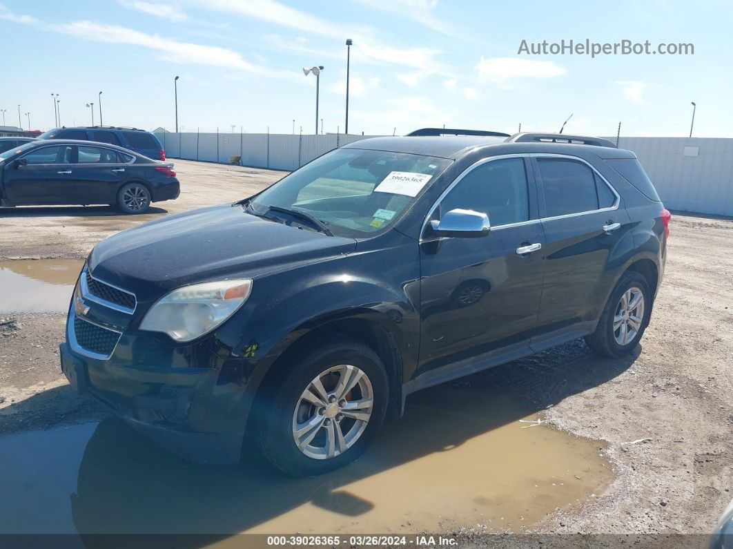 2012 Chevrolet Equinox 1lt Black vin: 2GNFLEEK7C6340192