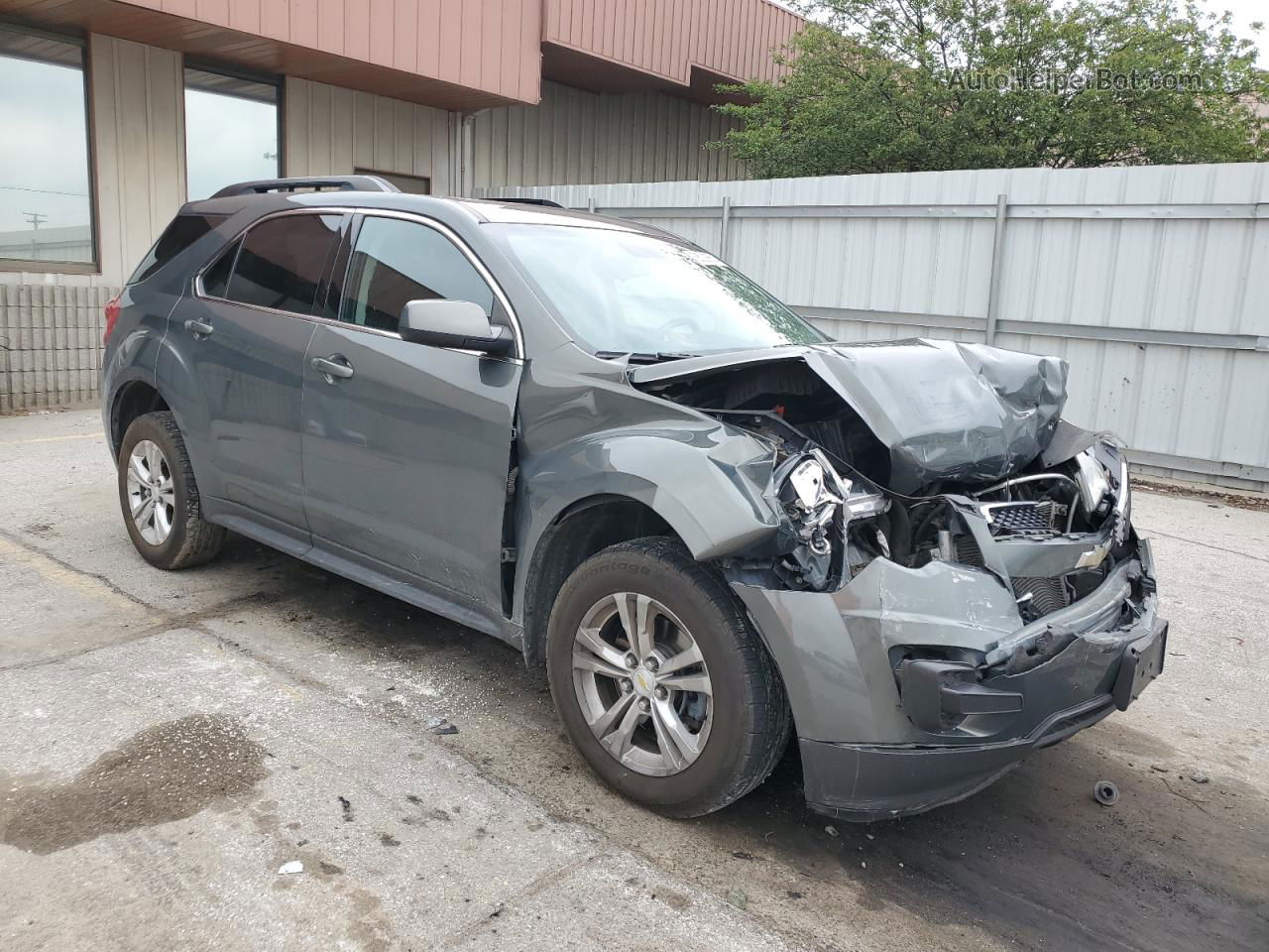 2012 Chevrolet Equinox Lt Gray vin: 2GNFLEEK7C6391322