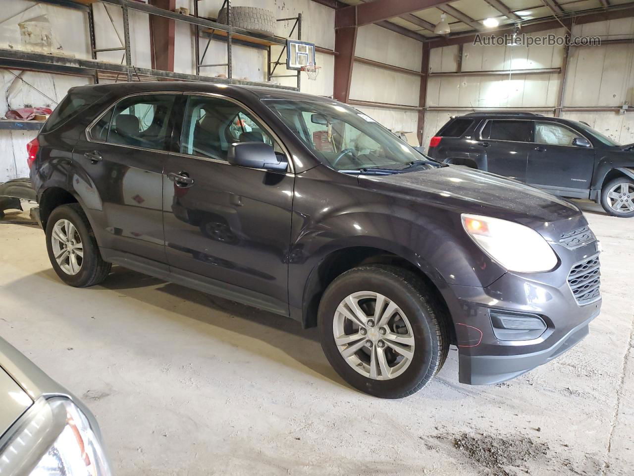 2016 Chevrolet Equinox Ls Charcoal vin: 2GNFLEEK7G6234363