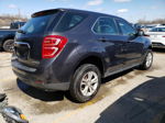 2016 Chevrolet Equinox Ls Black vin: 2GNFLEEK8G6192155