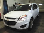 2016 Chevrolet Equinox Ls White vin: 2GNFLEEK8G6254881