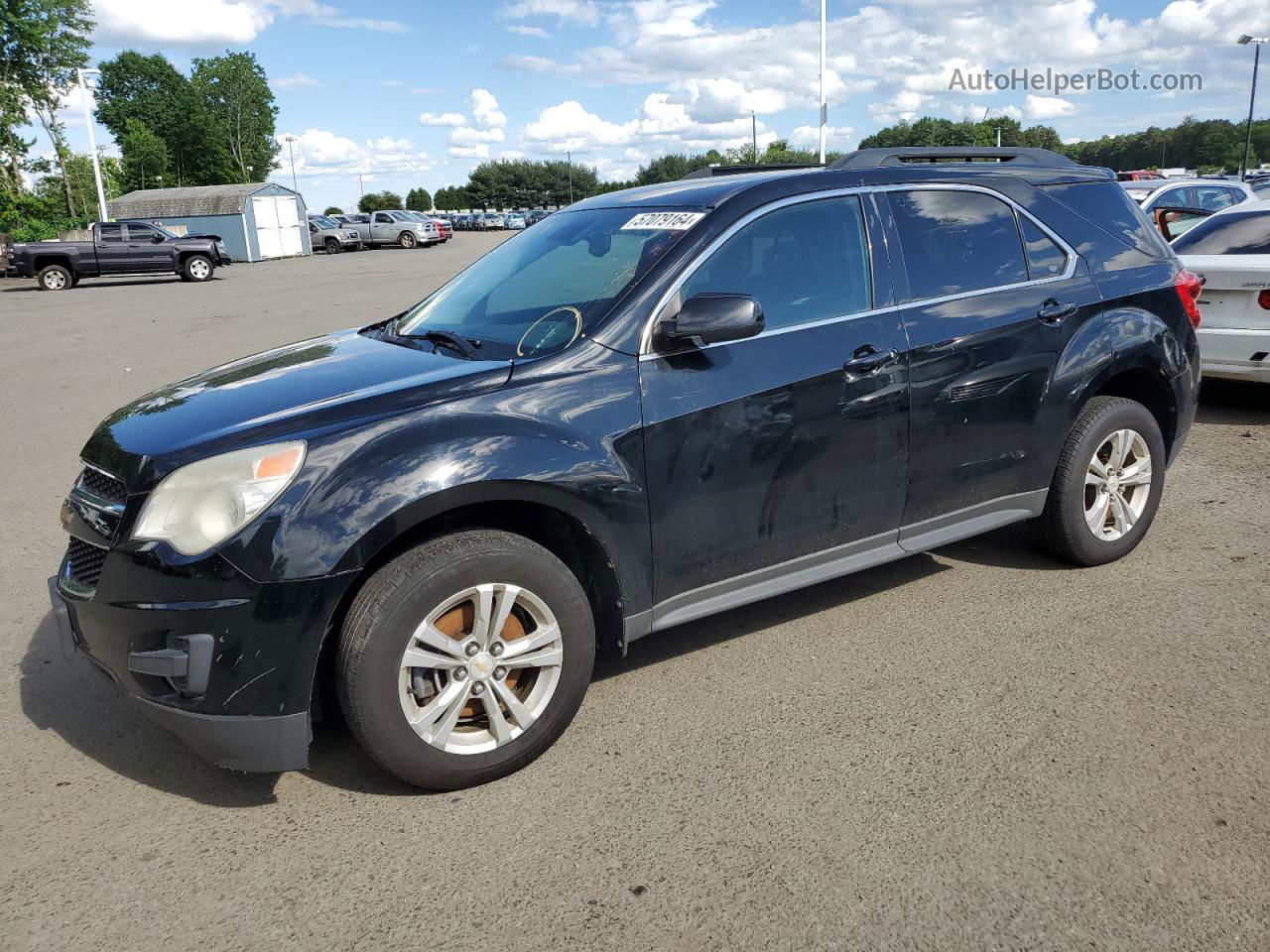 2012 Chevrolet Equinox Lt Black vin: 2GNFLEEK9C6123243