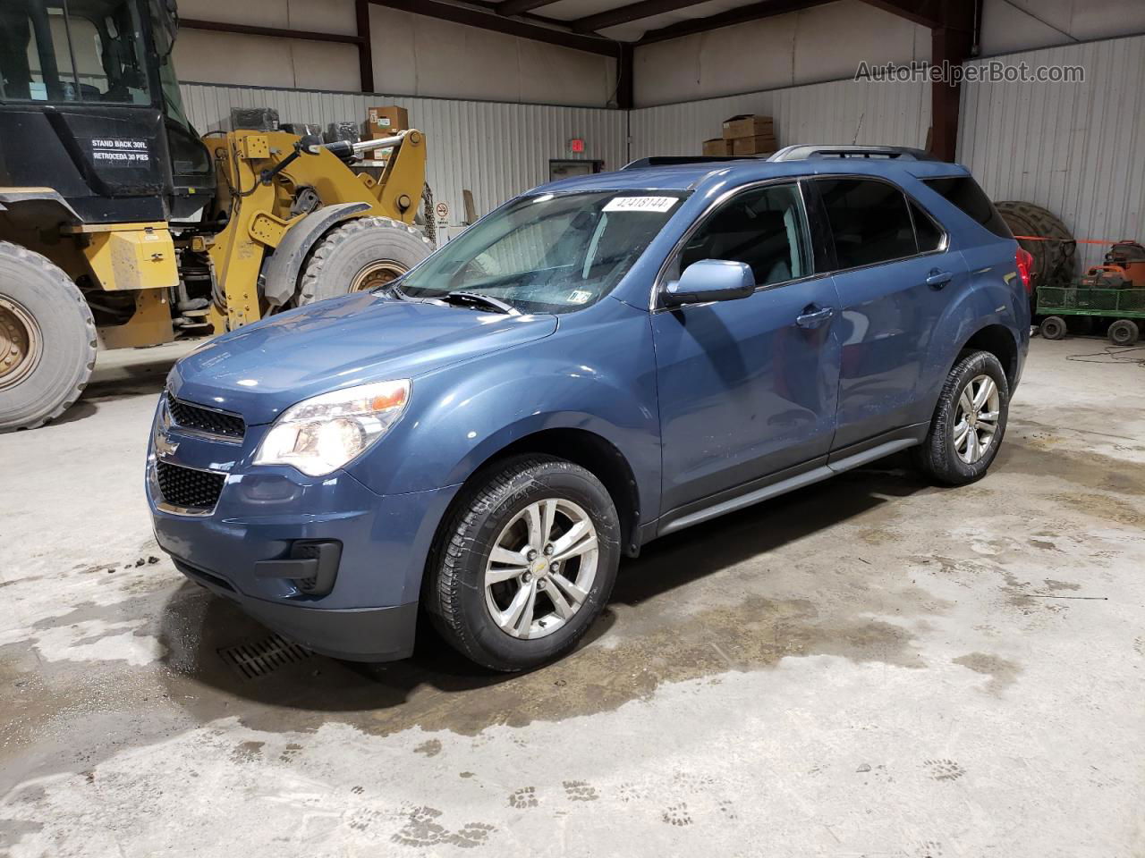 2012 Chevrolet Equinox Lt Синий vin: 2GNFLEEK9C6208194