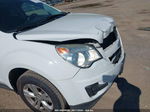 2012 Chevrolet Equinox 1lt White vin: 2GNFLEEK9C6250672