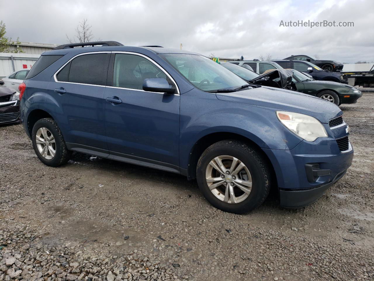 2012 Chevrolet Equinox Lt Blue vin: 2GNFLEEK9C6260764