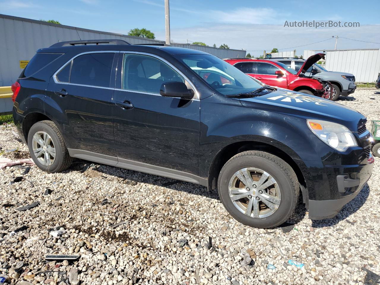 2012 Chevrolet Equinox Lt Black vin: 2GNFLEEK9C6391743