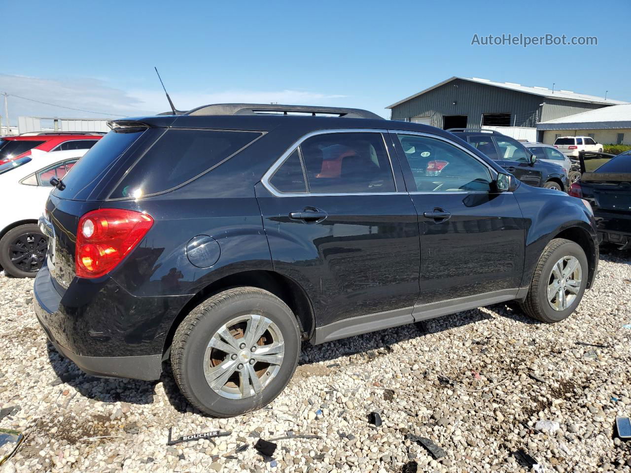 2012 Chevrolet Equinox Lt Black vin: 2GNFLEEK9C6391743