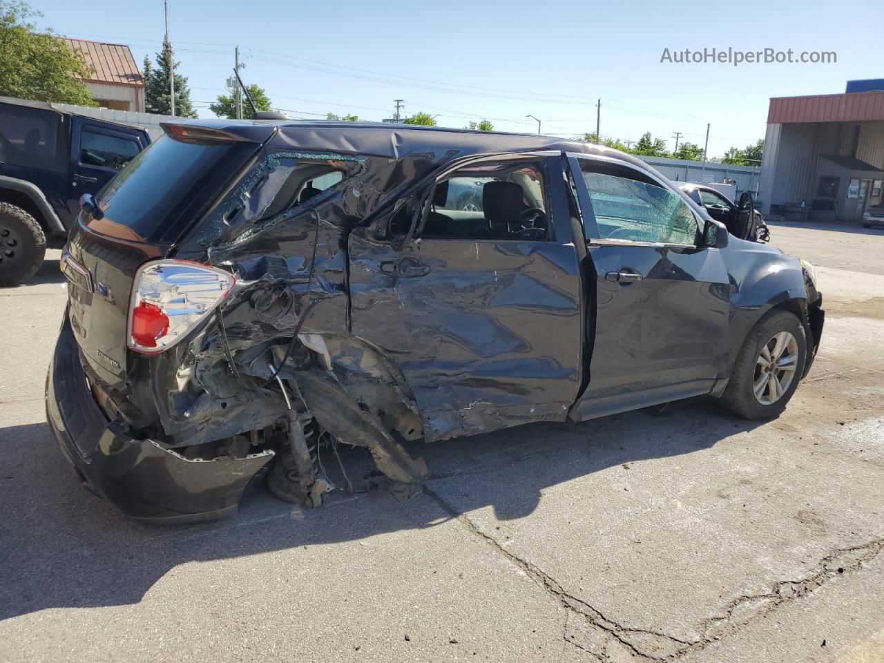 2016 Chevrolet Equinox Ls Charcoal vin: 2GNFLEEK9G6266988