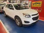 2017 Chevrolet Equinox Ls White vin: 2GNFLEEK9H6332733