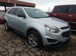 2016 Chevrolet Equinox Ls Silver vin: 2GNFLEEKXG6148075