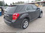 2016 Chevrolet Equinox Ls Gray vin: 2GNFLEEKXG6298364