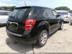 2017 Chevrolet Equinox Ls Черный vin: 2GNFLEEKXH6242782