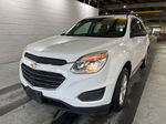 2017 Chevrolet Equinox Ls White vin: 2GNFLEEKXH6323538