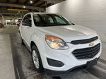 2017 Chevrolet Equinox Ls White vin: 2GNFLEEKXH6323538