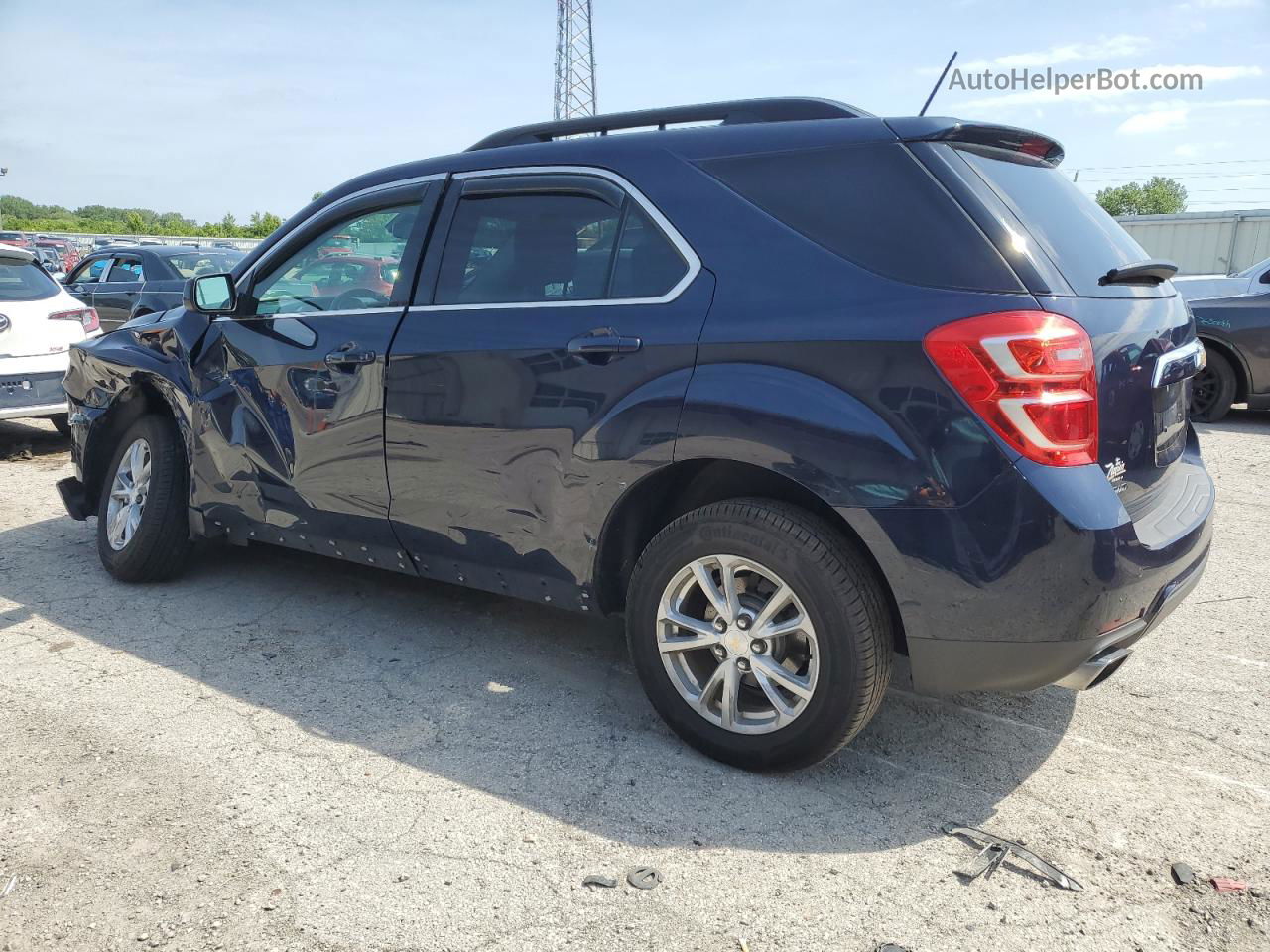 2016 Chevrolet Equinox Lt Blue vin: 2GNFLFE33G6269609