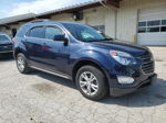 2016 Chevrolet Equinox Lt Blue vin: 2GNFLFE33G6269609