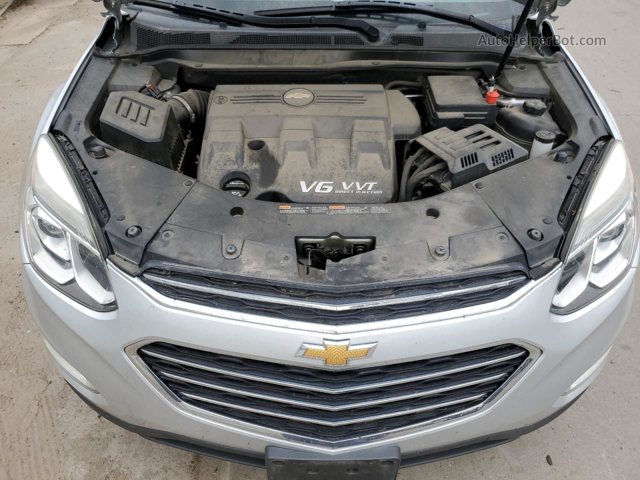 2016 Chevrolet Equinox Lt Серебряный vin: 2GNFLFE34G6158082